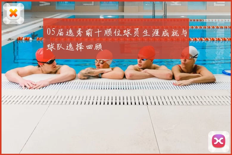 05届选秀前十顺位球员生涯成就与球队选择回顾